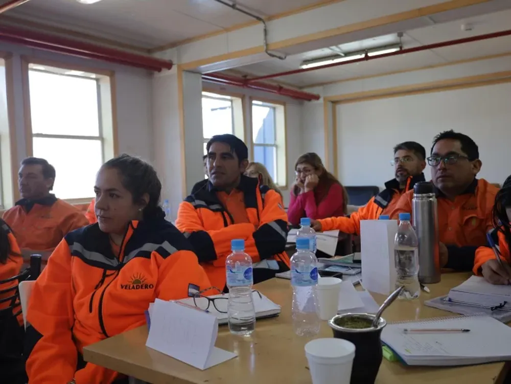 Comenzó en Veladero un nuevo entrenamiento para operar camiones fuera de ruta