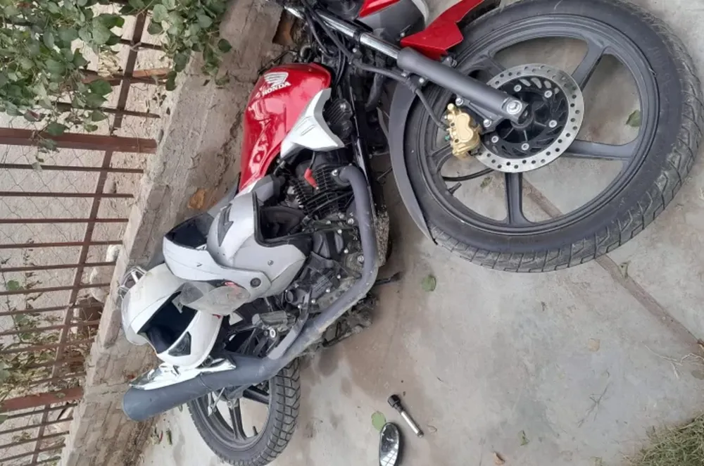 En una persecusión de película, atraparon a un sujeto que venía de un raid delictivo