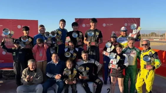CONVOCATORIA. La Pista Kart reunió a todos los amantes del karting en San Juan con cinco competencias de gran nivel.