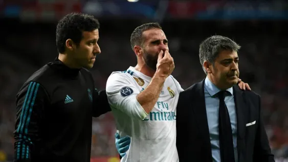 Dani Carvajal, lesionado, se recuperará entrenando con la selección