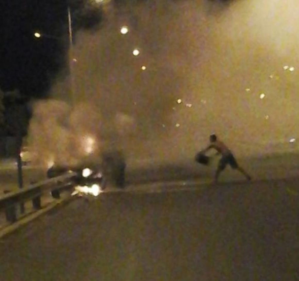 4 heridos en 2 accidentes