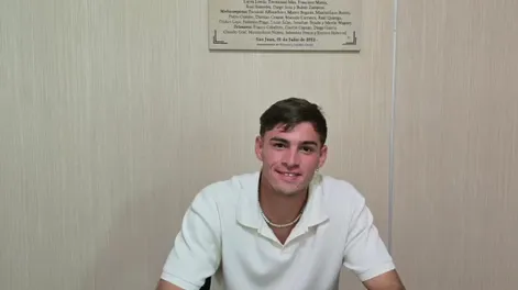 Incorporaciones. El arquero Sebastián Díaz Robles es una de las caras nuevas en San Martín que sumó dos refuerzos este lunes.