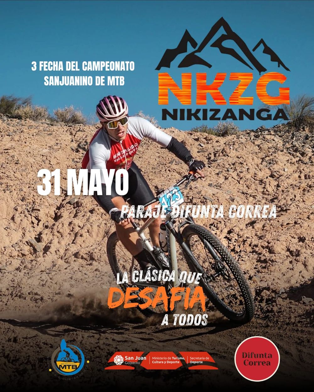 Desafiante. La Nikizanga no es para cualquiera y este domingo, en una nueva edición, ratifica su categoría.