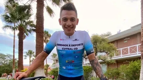 La impactante imagen que posteó un ciclista tras una caída: “Se sufre, se disfruta y se sigue”