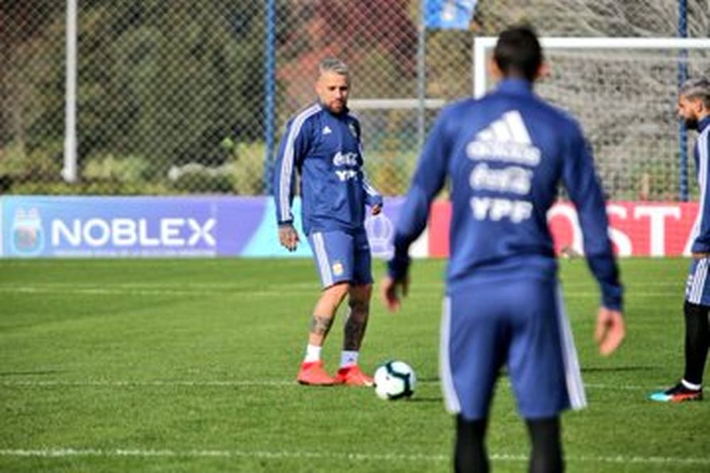 Messi tuvo su primer entrenamiento con Argentina de cara a la Copa América