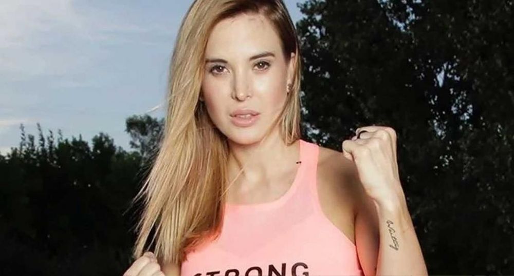 Jesica Cirio, look atrevido con transparencia para ir al gimnasia