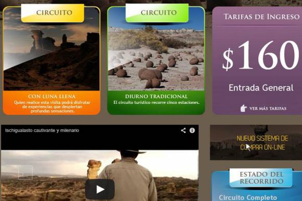 Empezó la venta a  través de la web  para los circuitos