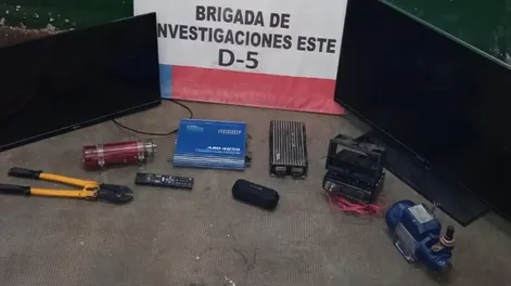 Secuestraron una batería de elementos que serían robados