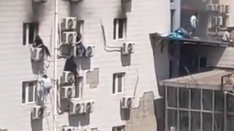 Tragedia en China: 21 personas murieron en un incendio en un hospital