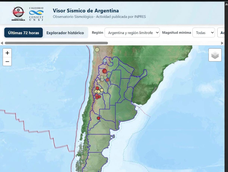 lanzaron un visor sismico en 3d que permite ver en tiempo real como tiembla en argentina