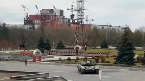 El ejército ruso controla la ciudad donde vive el personal de la planta de Chernobil