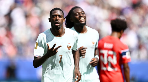 Con triplete de Dembélé, Francia goleó a Noruega y cerró líder de su grupo en el Mundial 2026