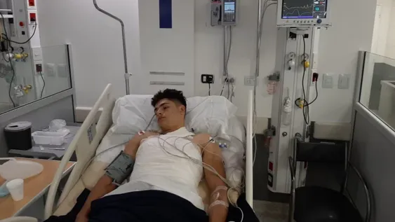 Queman con agua a joven deportista y su familia dice que fue “tentativa de homicidio”