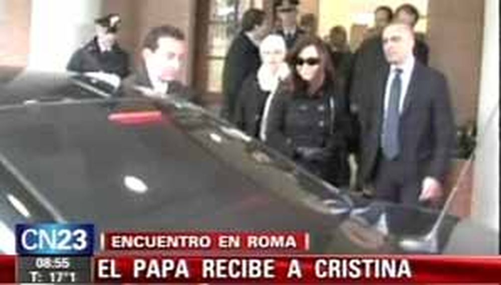 En un “gesto de cortesía”, el Papa recibirá a CFK