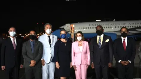 Pelosi llegó a Taiwán en una visita que eleva la tensión entre EEUU y China