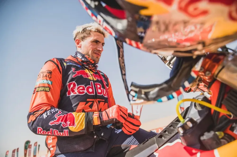Kevin Benavides es el nuevo líder de motos en el Rally Dakar 2023