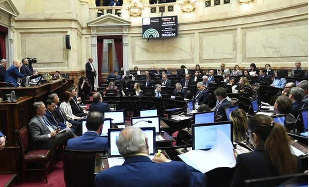 DURO GOLPE. Toda la oposición en el Senado se unió para darle una paliza en términos políticos al presidente Milei que nombró por decreto a los cortistas.