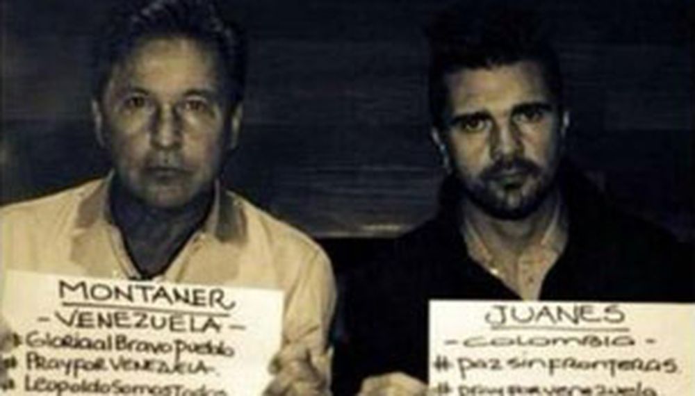 Antes de su llegada a San Juan, Juanes pidió paz en Venezuela
