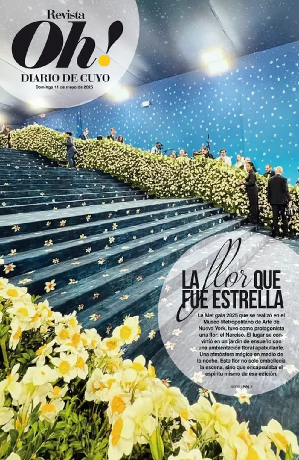 Tapa Revista Oh! 11 de Mayo de 2025