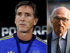 Claudio Úbeda y Carlos Bianchi. Claudio Úbeda y Carlos Bianchi.