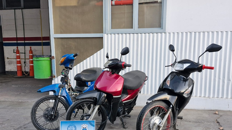 Operativos por inseguridad en San Juan permitieron recuperar motos con pedido de secuestro.