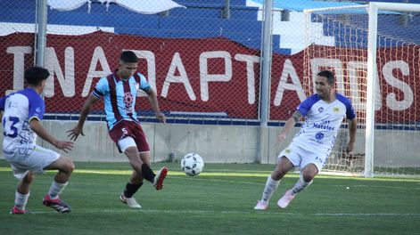 Victoria. Atlético Alianza se hizo fuerte en Pocito y venció a Colón Junior por la séptima fecha del Torneo Clausura. Foto gentileza Tarly Martin.