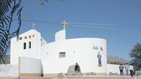 La capilla que hicieron en forma de espiral