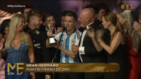 Los Martín Fierro: el Oro fue para “Gran Hermano”