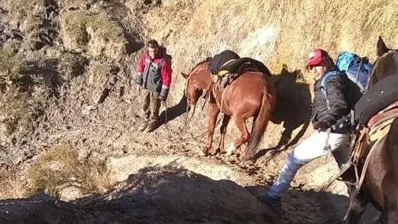 Creen que el chileno que murió en la cordillera cruzó con animales y buscan a su compañero