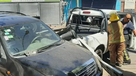 Un choque entre 5 vehículos en Chimbas dejó varios heridos