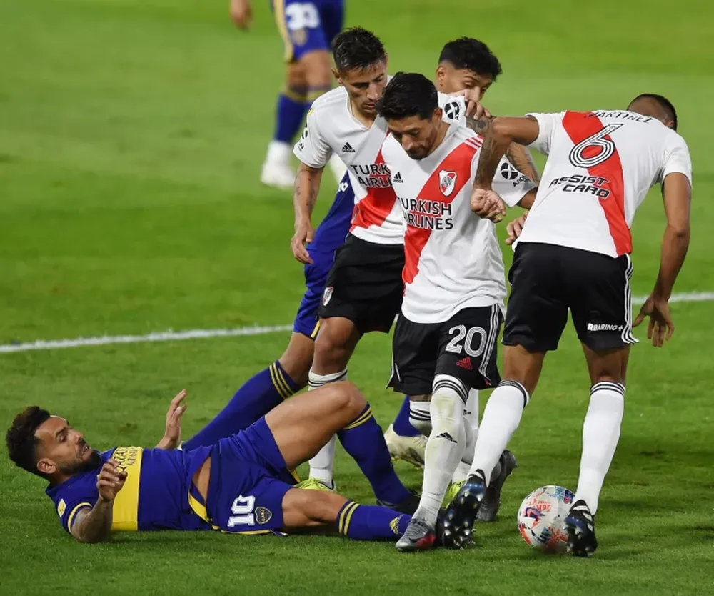 “River no pateó al arco”