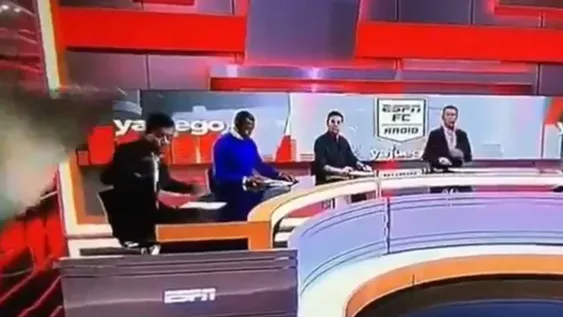 Impactante video: un periodista de ESPN sufrió un terrible accidente en vivo