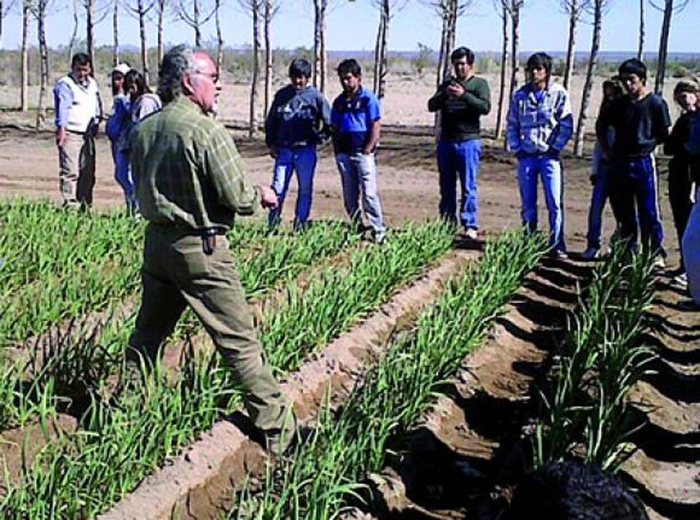 Una visita hecha para potenciar la agricultura