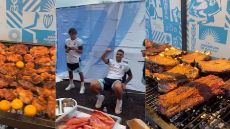 Asado de la Scaloneta.