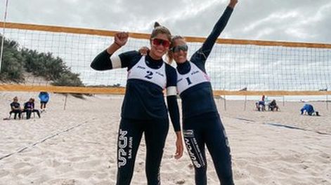 Fernanda Pereyra y otra consagración en beach vóley