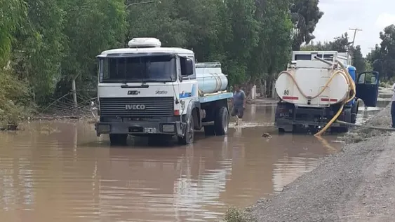 La lluvia afectó a 2 departamentos
