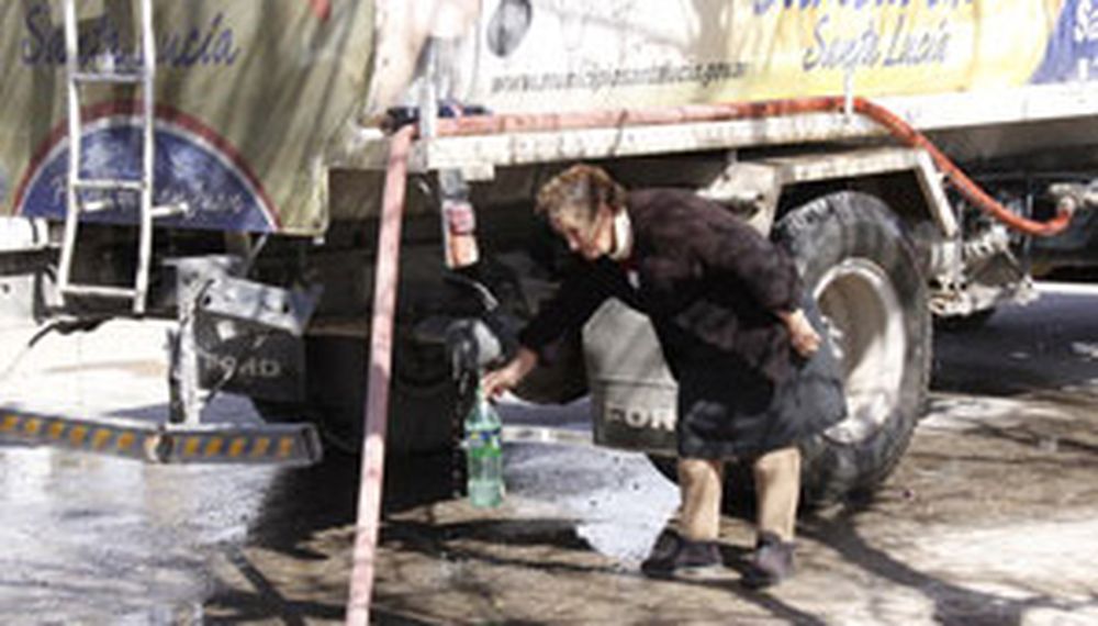 OSSE prestó una bomba y los zondinos ya tienen agua potable