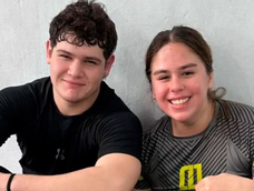 Verónica Agustina Ponso (18) y Joaquín Esteban Giménez (17). (Clarín) Verónica Agustina Ponso (18) y Joaquín Esteban Giménez (17). (Clarín)