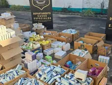 El valor de la mercadería secuestrada fue estimado en unos 45 millones de pesos. El valor de la mercadería secuestrada fue estimado en unos 45 millones de pesos.