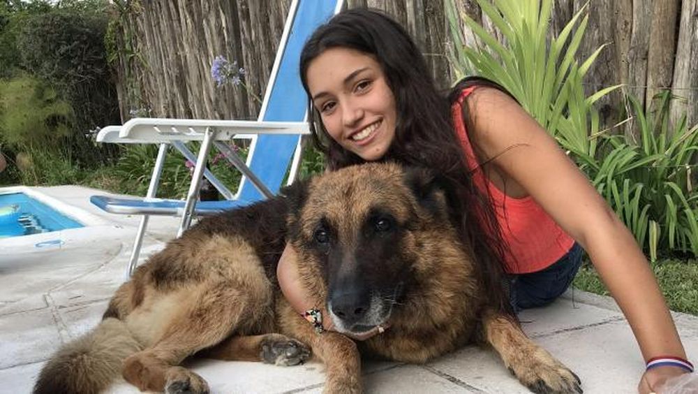 Su perro le desfiguró la cara mientras se sacaba fotos