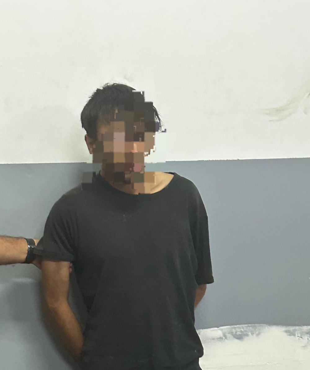 Ormeño quedó detenido por el intento de robo.