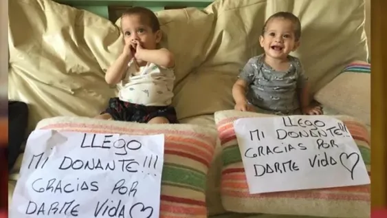 Dos gemelos ya están listos para el primer trasplante de médula simultáneo en el país