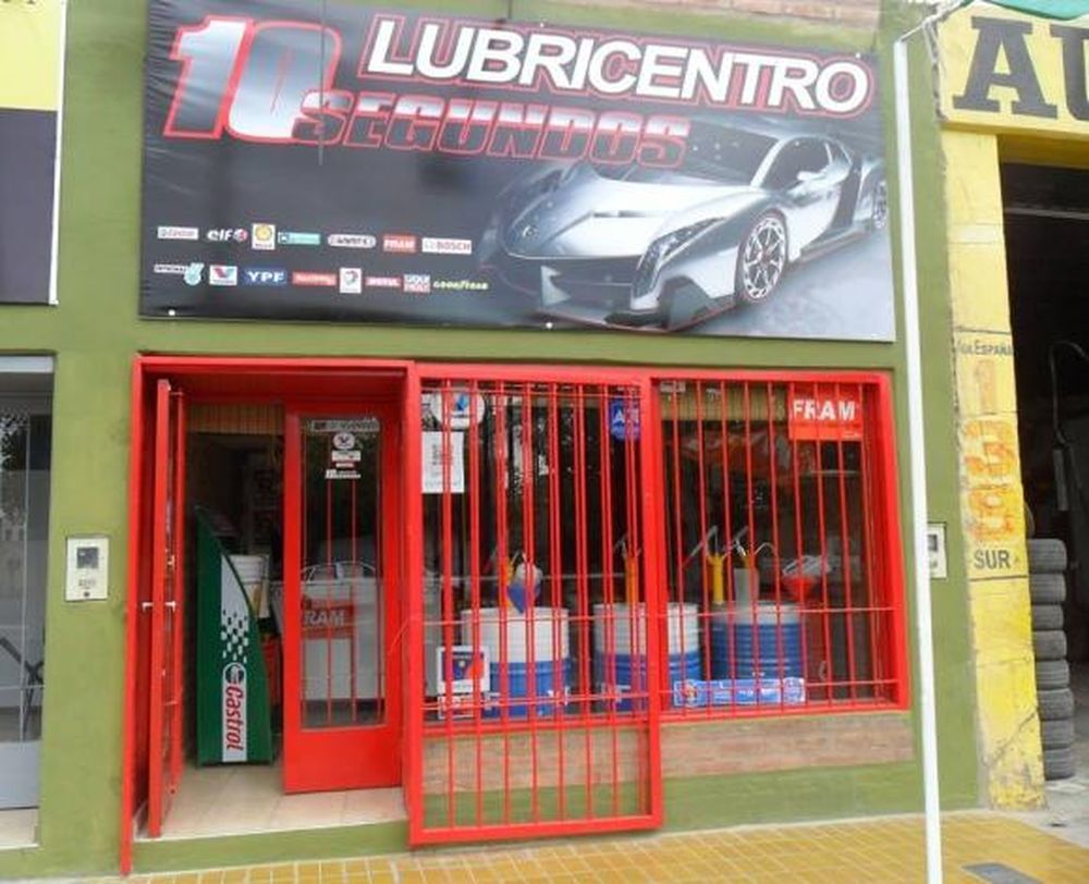 Lubricentro 10 segundos