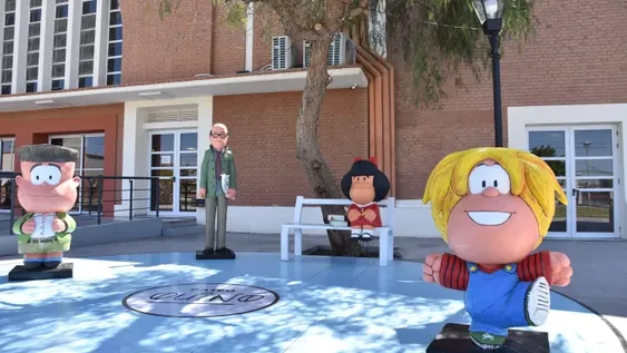 Para pasear junto a Quino