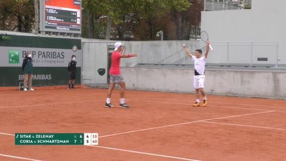 Todos los tenistas argentinos debutaron con el pie derecho en dobles