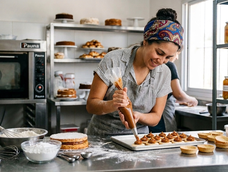 Pastelería es uno de los talleres de capacitación laboral que incorpora el Ministerio de la Producción Pastelería es uno de los talleres de capacitación laboral que incorpora el Ministerio de la Producción