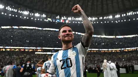 Alexis Mac Allister, tras la obtención de la Copa del Mundo: “Me sentí muy cómodo”