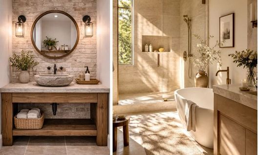 asi es el bano neutral spa, la tendencia deco que hace que tu casa parezca un hotel de lujo