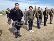 El Servicio Penitenciario Provincial forma su propia banda de música que debutará para el Día del Penitenciario. El Servicio Penitenciario Provincial forma su propia banda de música que debutará para el Día del Penitenciario.