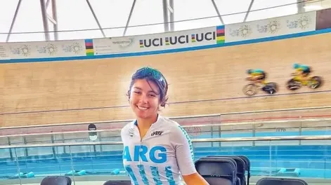 Abril Capdevila debutó en el Mundial de pista con un décimo puesto